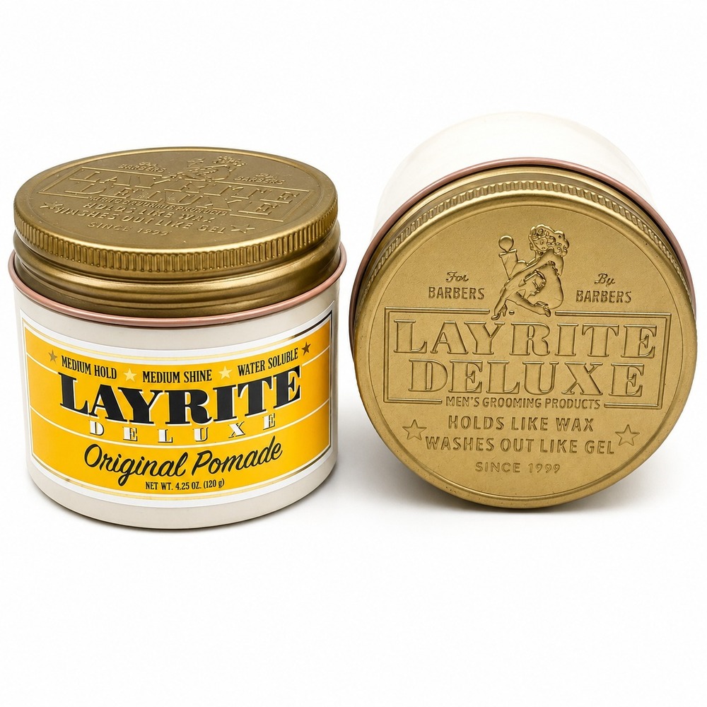 (2 Pack) Layrite Deluxe Original Pomade 4.25 Oz